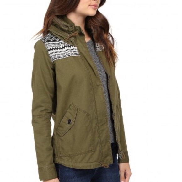New Roxy Winter Cloud Army Utility 